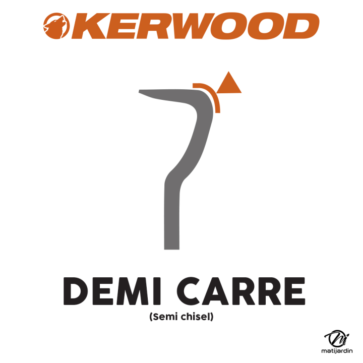 Chaine Kerwood pour ACTIVE MT39 3/8"LP 1,3 mm 52 maillons