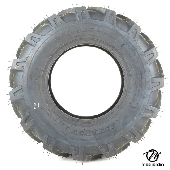 Pneu agraire. 480 x 400 x 8. 4 plis tubeless