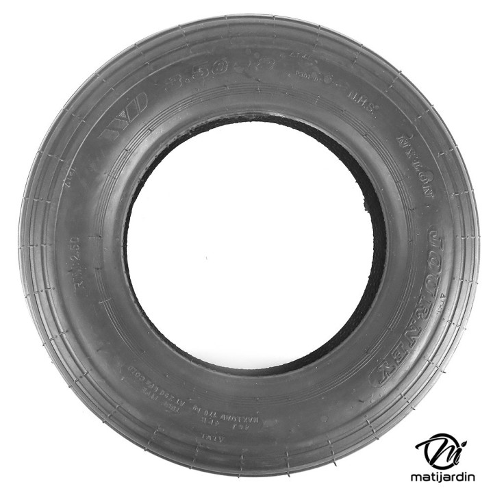 Pneu ligné. 350 x 8. 4 plis