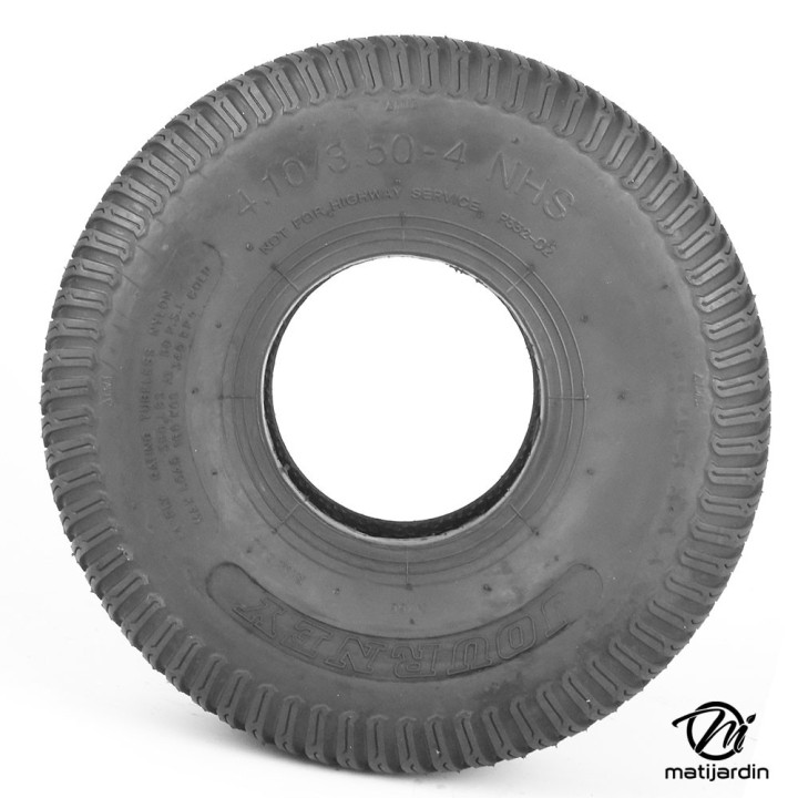 Pneu gazon. 410 x 350 x 4. 4 plis tubeless