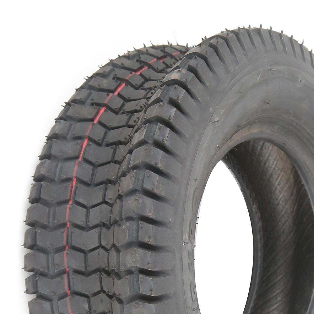 Pneu Gazon 11x400-5 - 4 Plis Tubeless - Pour Tondeuse Et Tracteur - Charge Max 150 Kg