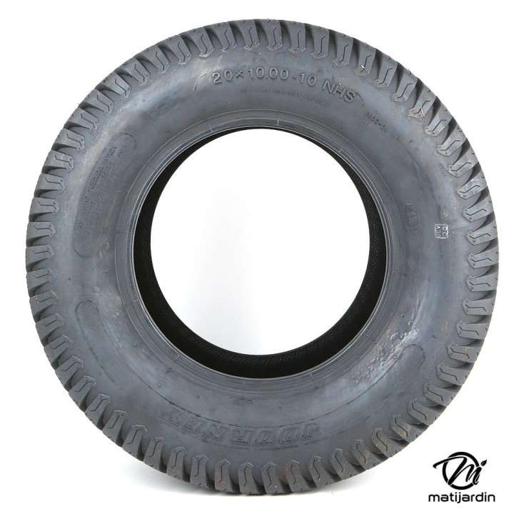 Pneu gazon. 20 x 1000 x 10. 4 plis tubeless