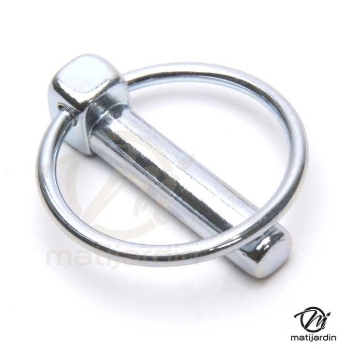 Goupille clips anneau sécurité. Ø 10 x 40 mm