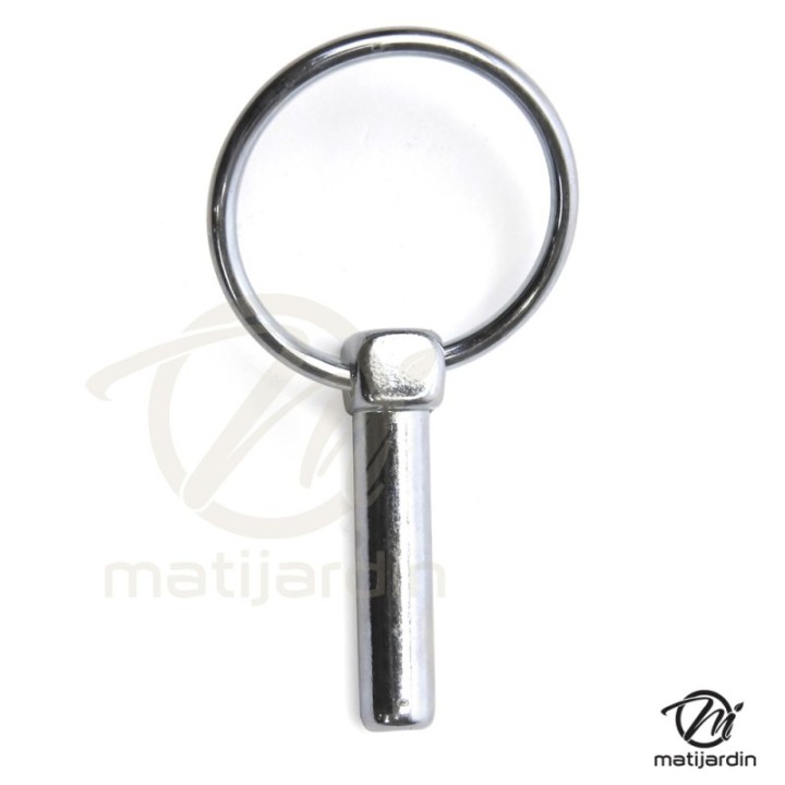 Goupille clips anneau sécurité. Ø 10 x 40 mm