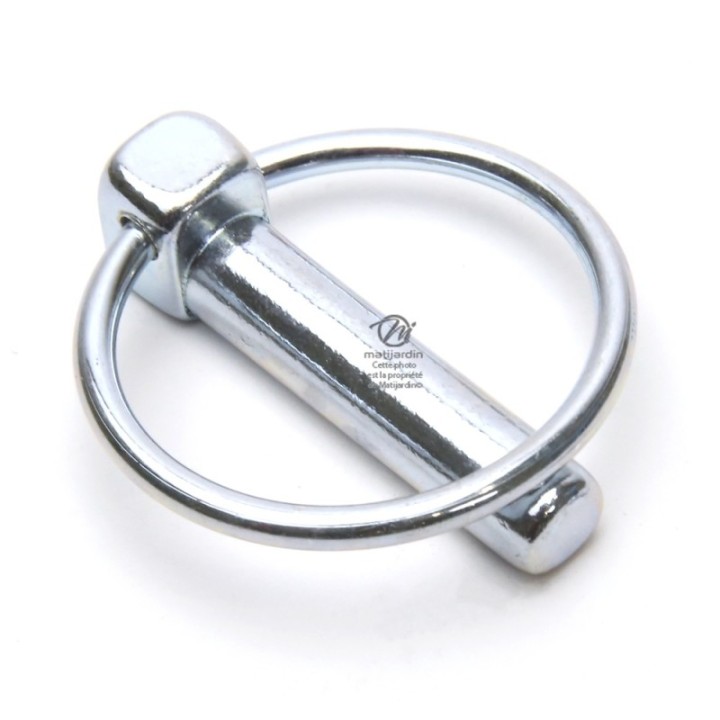 Goupille clips anneau sécurité. Ø 10 x 40 mm