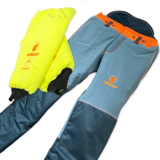 Pantalon + manchettes protection tronçonneuse taille S Kerwood