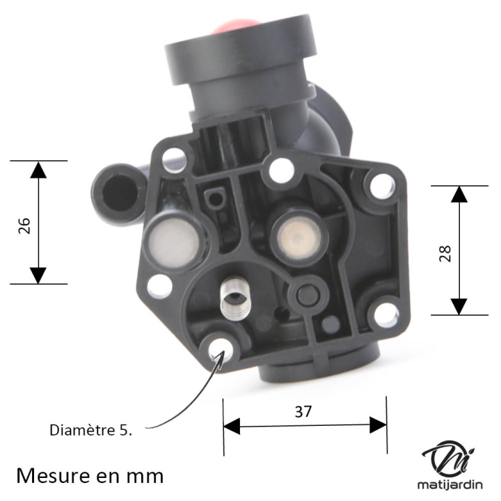 Carburateur complet pour moteur Briggs et Stratton Sprint et Classic sans starter. N° origine 494407, 494775