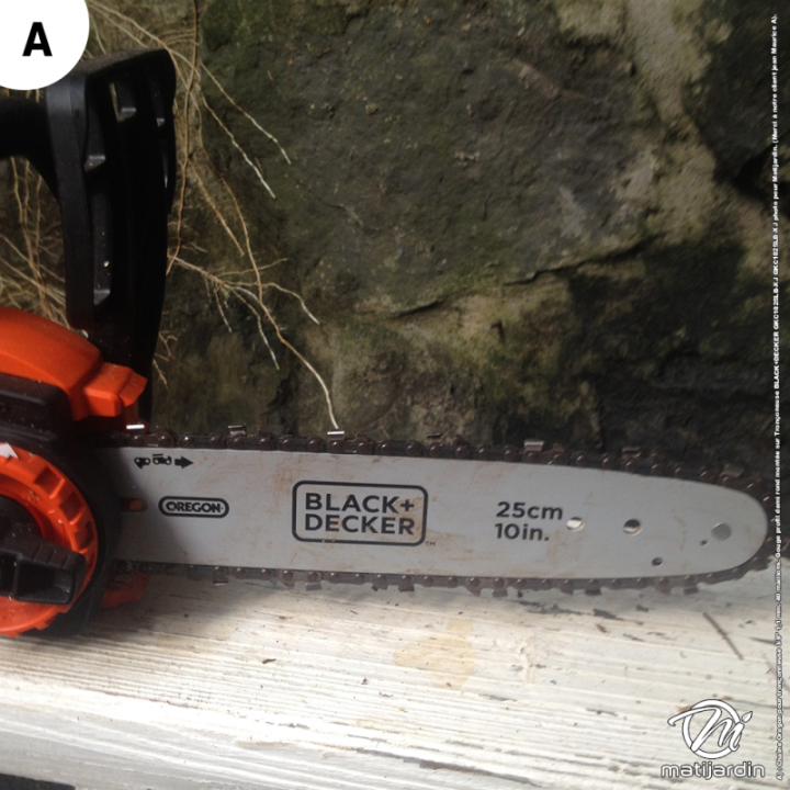 Chaîne Oregon pour tronçonneuse 3/8" 1,1 mm. 40 maillons. Gouge profil demi rond