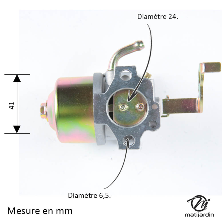 Carburateur pour moteur Robin EY15 et EY20. N° 226-62460-00