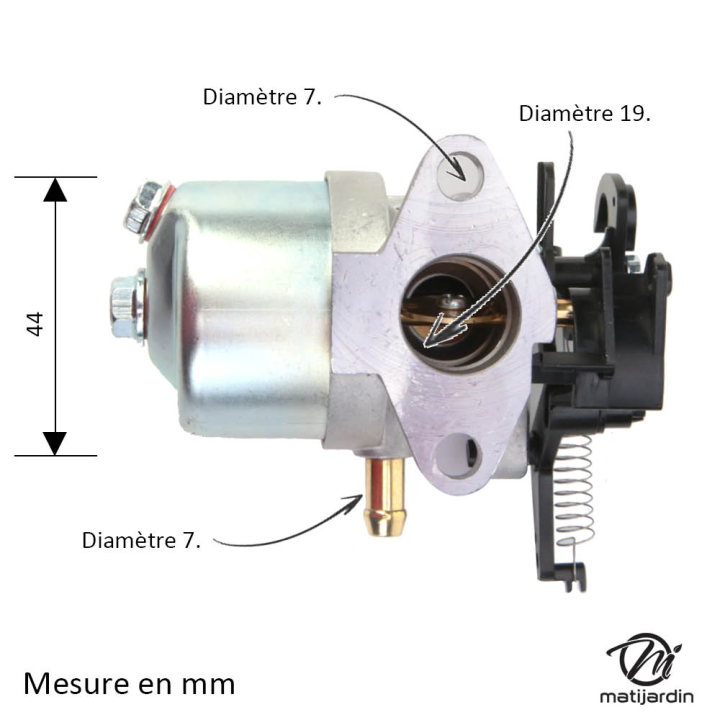 Carburateur pour moteur Briggs & Stratton 591852