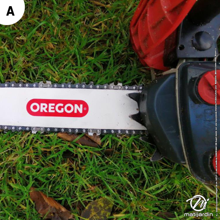 Guide tronçonneuse Oregon 30 cm. 3/8"LP 1,3 mm 45 maillons 120SDEA041 DB Guard