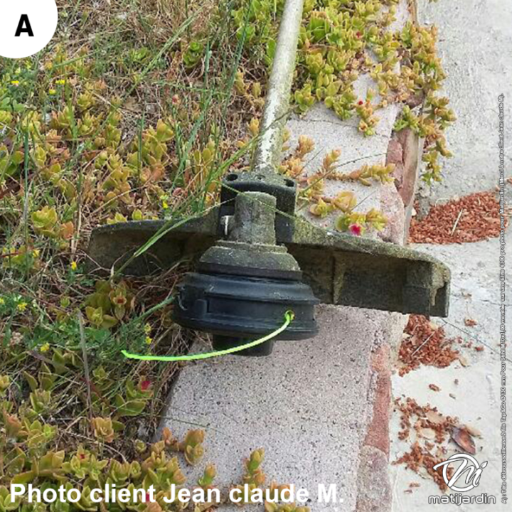 Tête débroussailleuse 2 fils. Tap & Go. Ø 130 mm. Automatique. Pour Stihl. M 10x1,00. Tecomec.