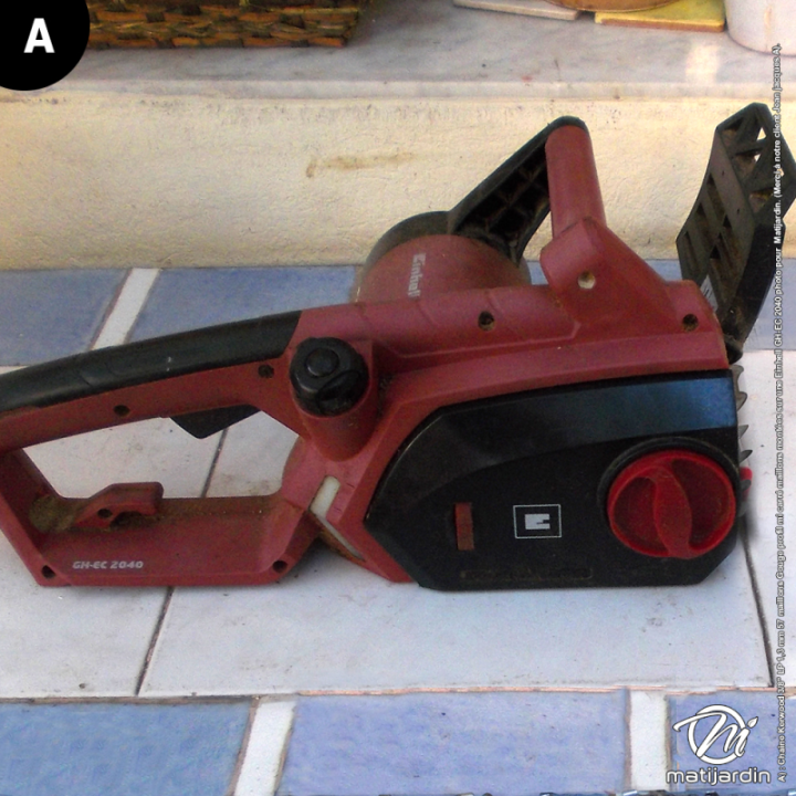 Chaîne Kerwood pour tronçonneuse 3/8" LP 1,3 mm. 57 maillons. Gouge demi carrée