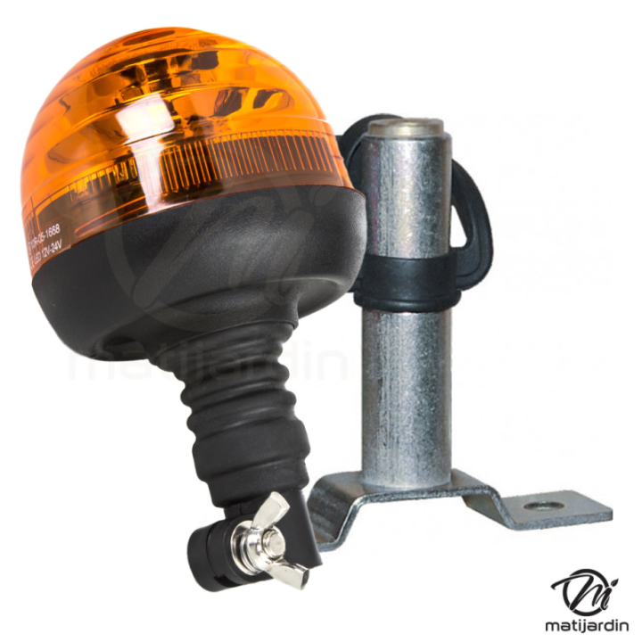 Gyrophare agricole LED avec support