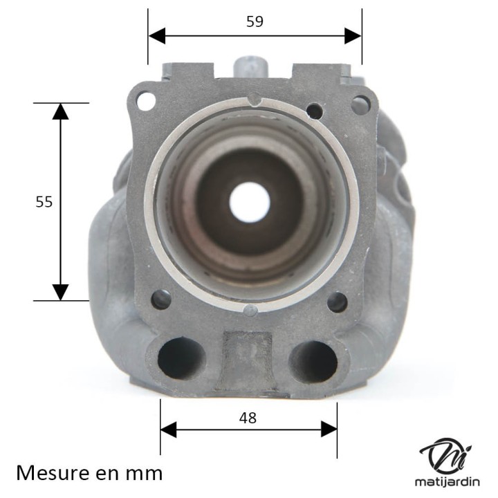 Cylindre piston pour découpeuse Husqvarna, Partner K760 après 2013.