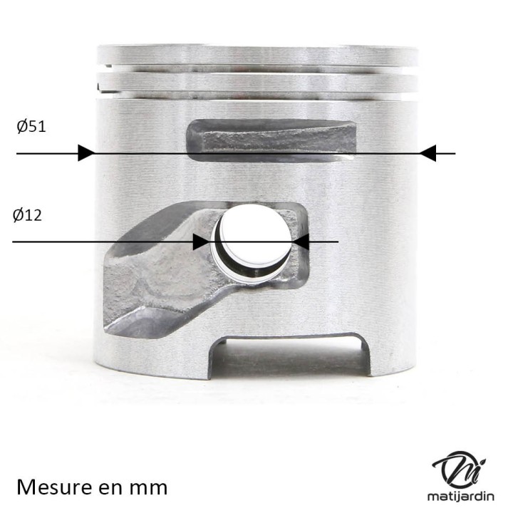 Cylindre piston pour découpeuse Husqvarna, Partner K760 après 2013.