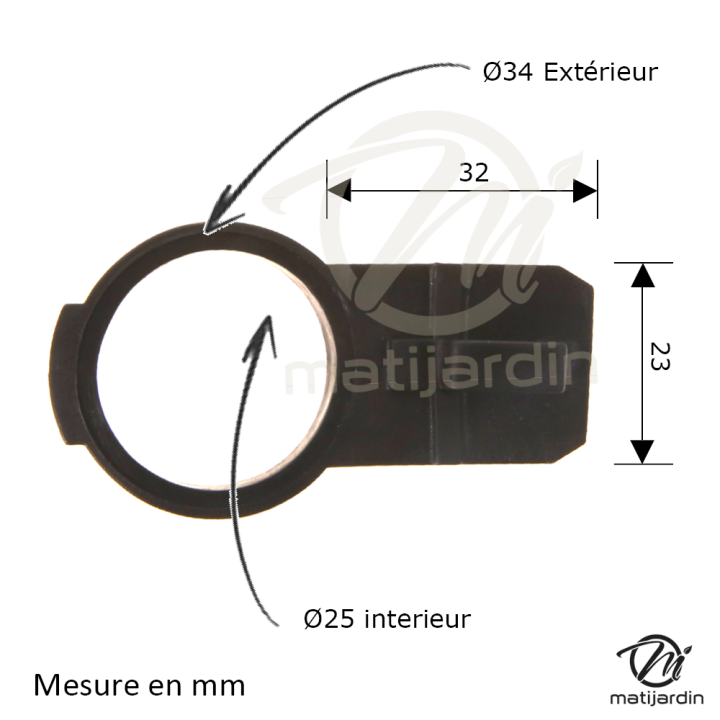 Poussoir pour tronçonneuse Stihl MS310