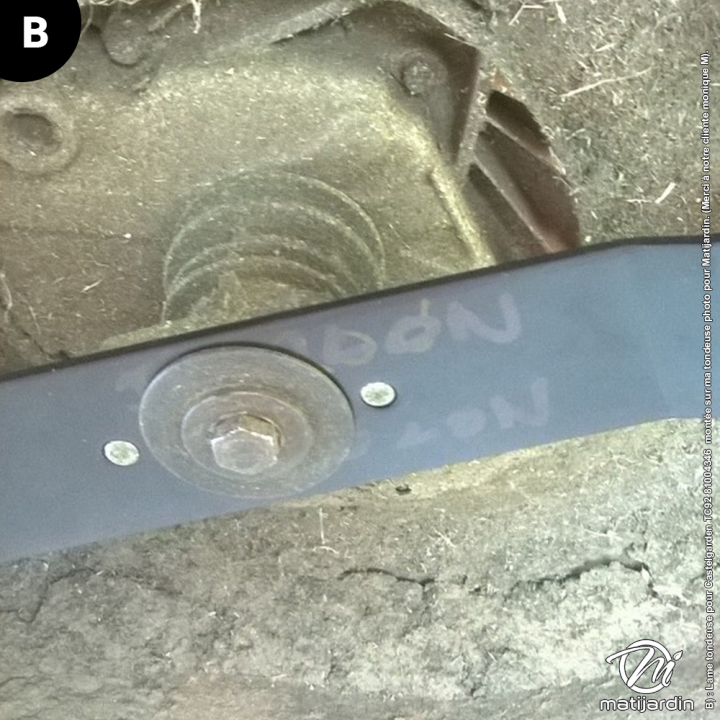 Lame tondeuse pour Castelgarden R534TRE 81004381