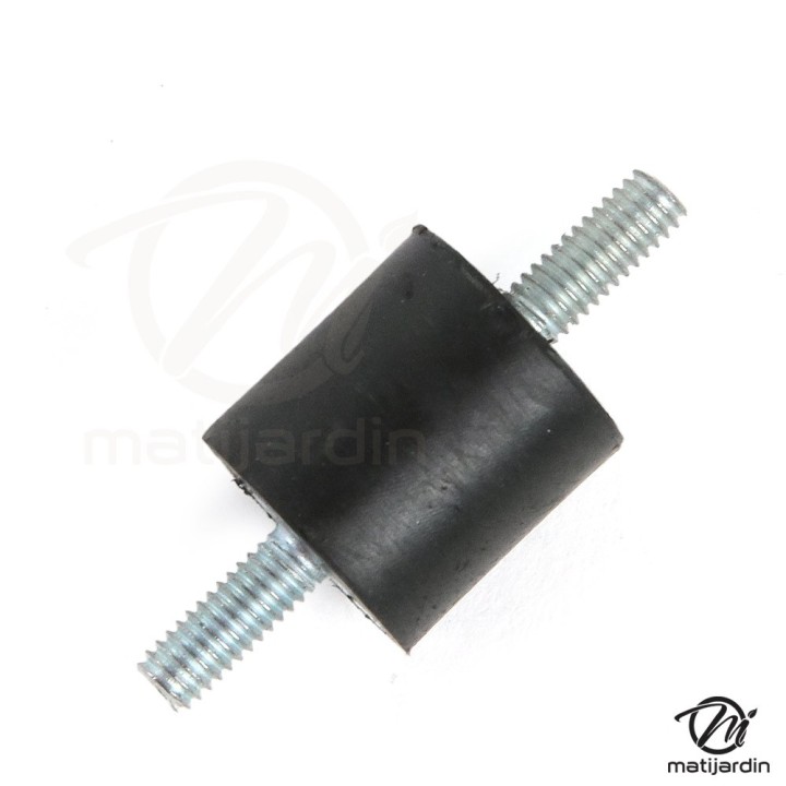 Silent bloc universel 15x15 mm. Mâle M4