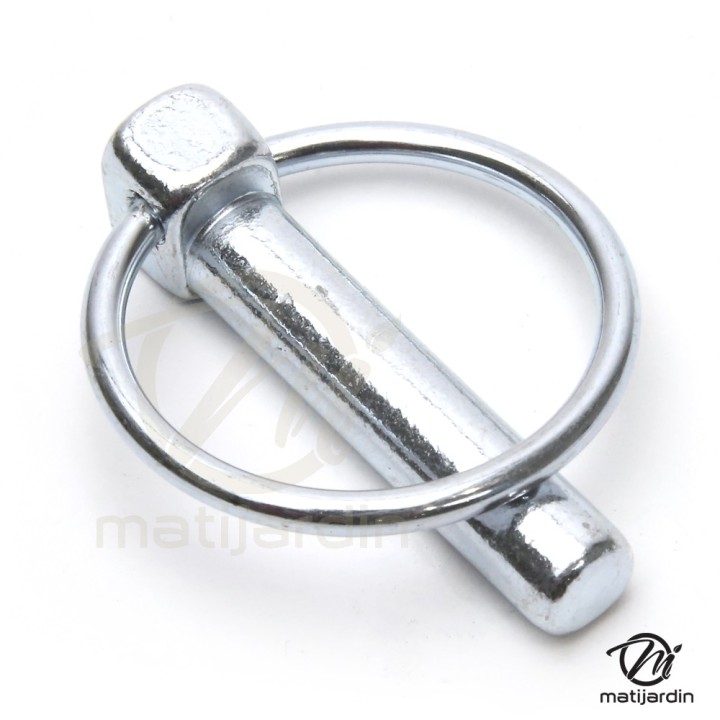 Goupille clips anneau sécurité. Ø 10 x 45 mm