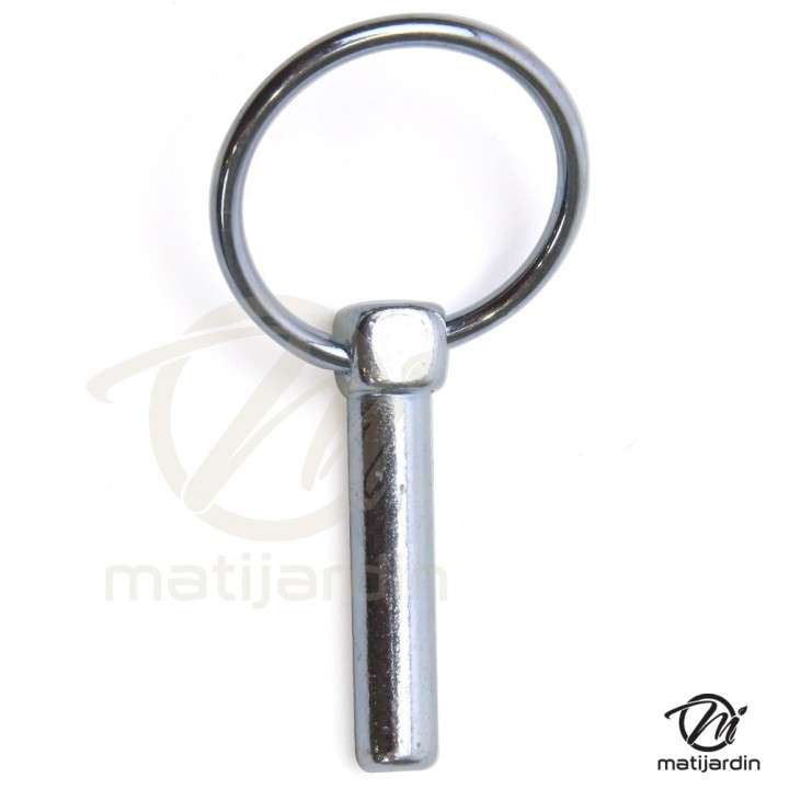 Goupille clips anneau sécurité. Ø 10 x 45 mm