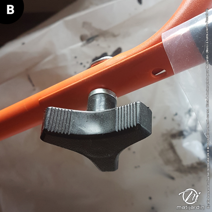 Vis de brancard tondeuse type Honda.