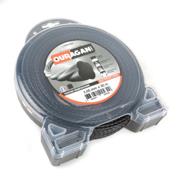 Fil Ouragan 3 mm x 50 m Spirale Blister