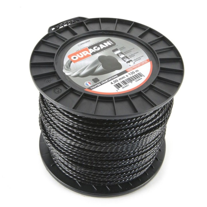 Fil Ouragan 4 mm x 120 m Spirale Bobine