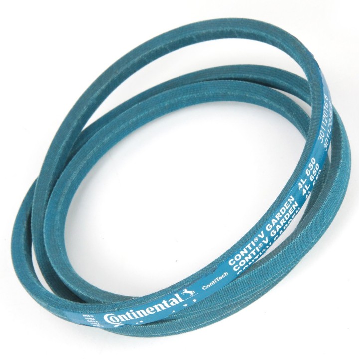Courroie tondeuse 4L650 Continental Kevlar - 12,7 x 7,2 x 1651 mm