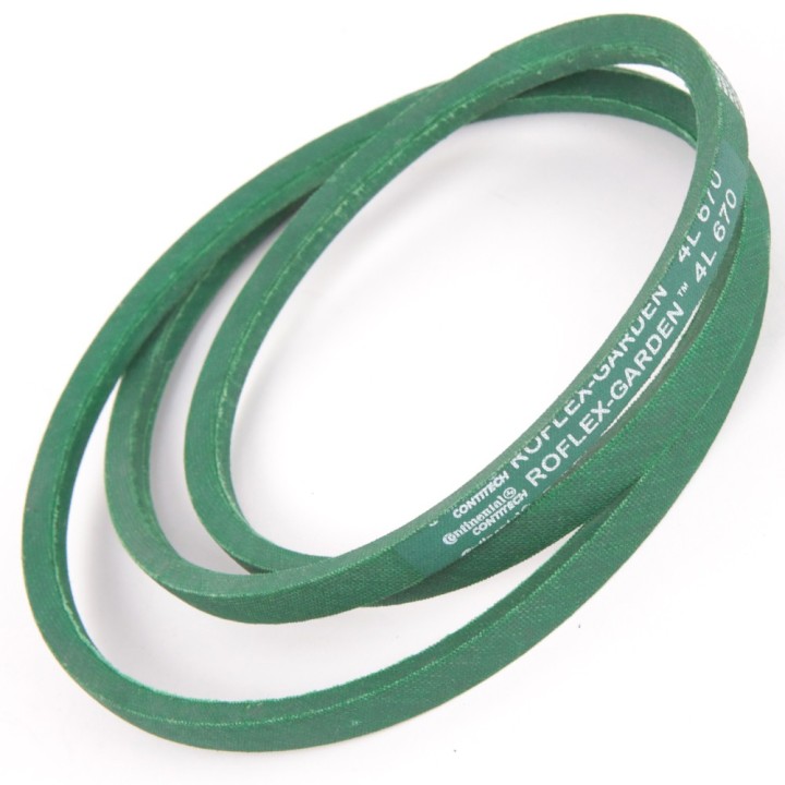Courroie tondeuse 4L670 Continental Kevlar - 12,7 x 7,2 x 1702 mm