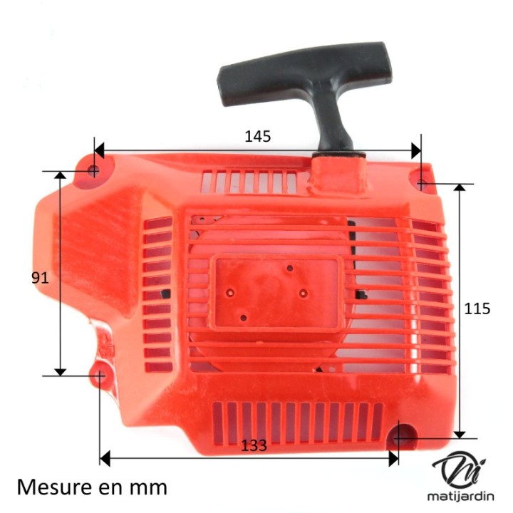 Lanceur complet pour Komatsu, Zenoah 261875004
