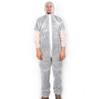 Combinaison à capuche jetable. Taille XL