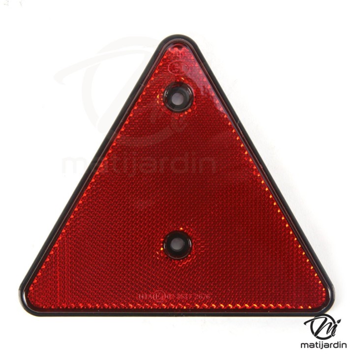 Catadioptre fixation vis triangle