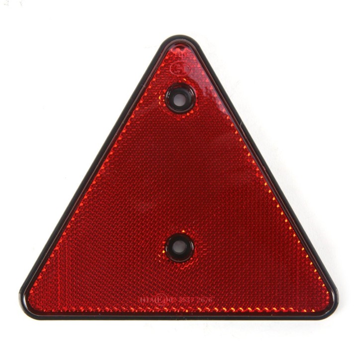 Catadioptre fixation vis triangle