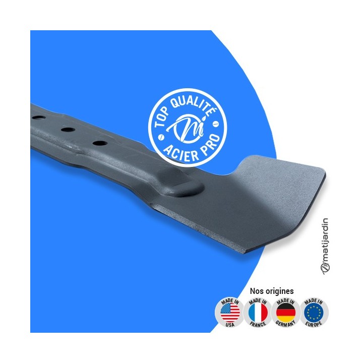 Lame tondeuse pour Bosch Rotak 32/320. N° F016800108. Coupe 32 cm