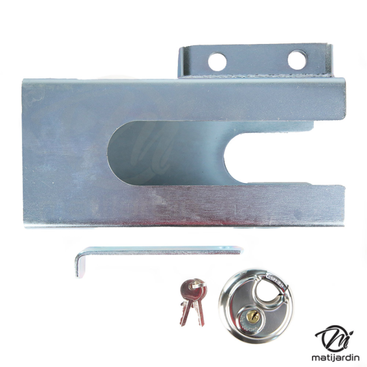 Antivol pour d'attelage carrée