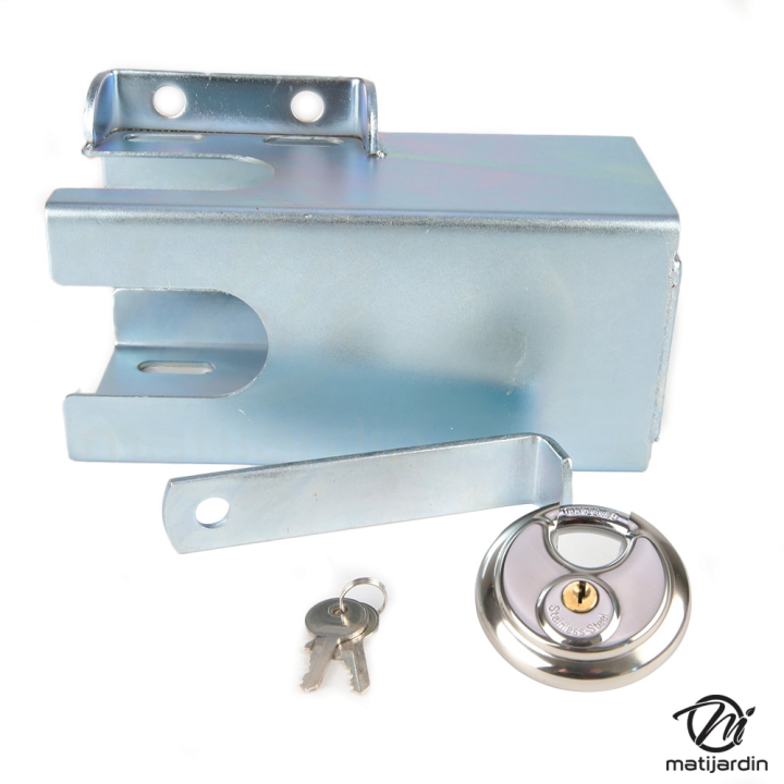 Antivol pour d'attelage carrée