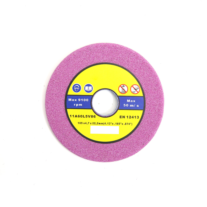 Meule D'Affûtage Tronçonneuse 105mm X 22mm - Disque Pour Affûteuse Chaîne 3/8" 325 Pas