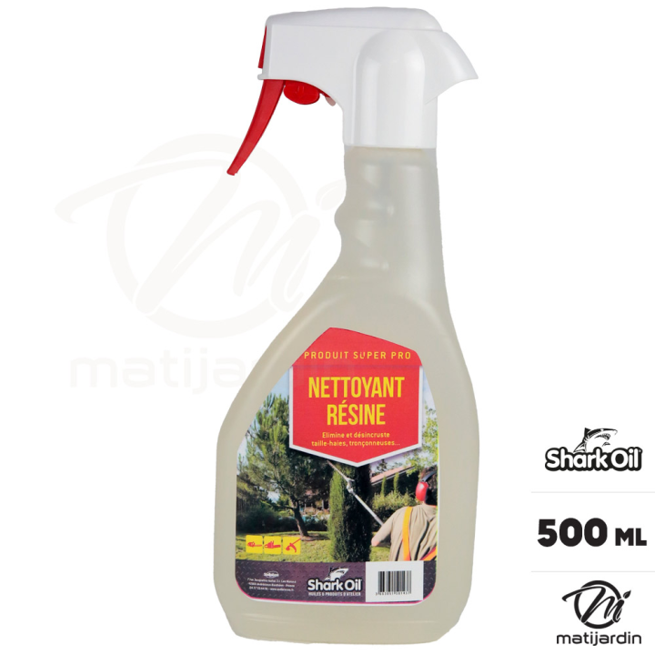 Nettoyant résine. 400 ml. Shark Oil