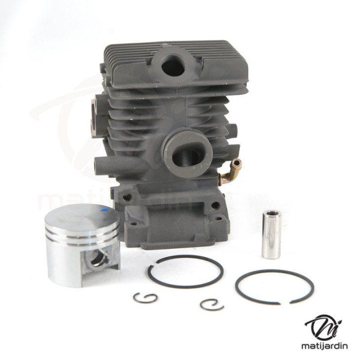 Cylindre piston pour tronçonneuse Stihl MS192. Diamètre 37 mm