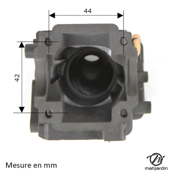 Cylindre piston pour tronçonneuse Stihl MS192. Diamètre 37 mm