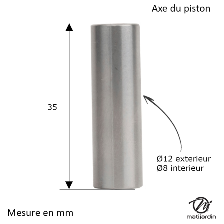 Cylindre piston pour découpeuses Stihl TS700, TS800. Diamètre 56 mm