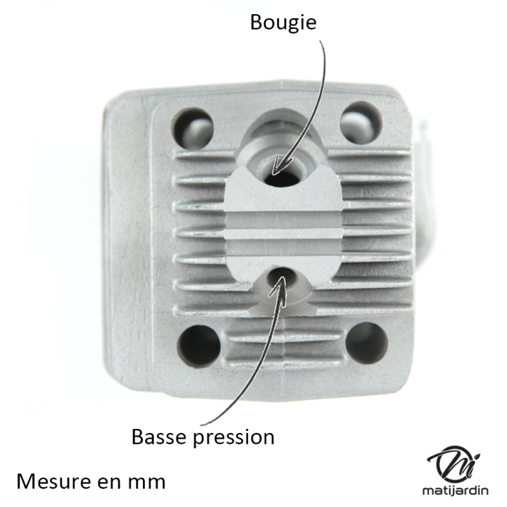 Cylindre piston pour découpeuses Stihl TS700, TS800. Diamètre 56 mm