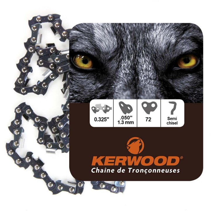 Chaine Kerwood pour ALPINA P522 0,325 1,3 mm 72 maillons