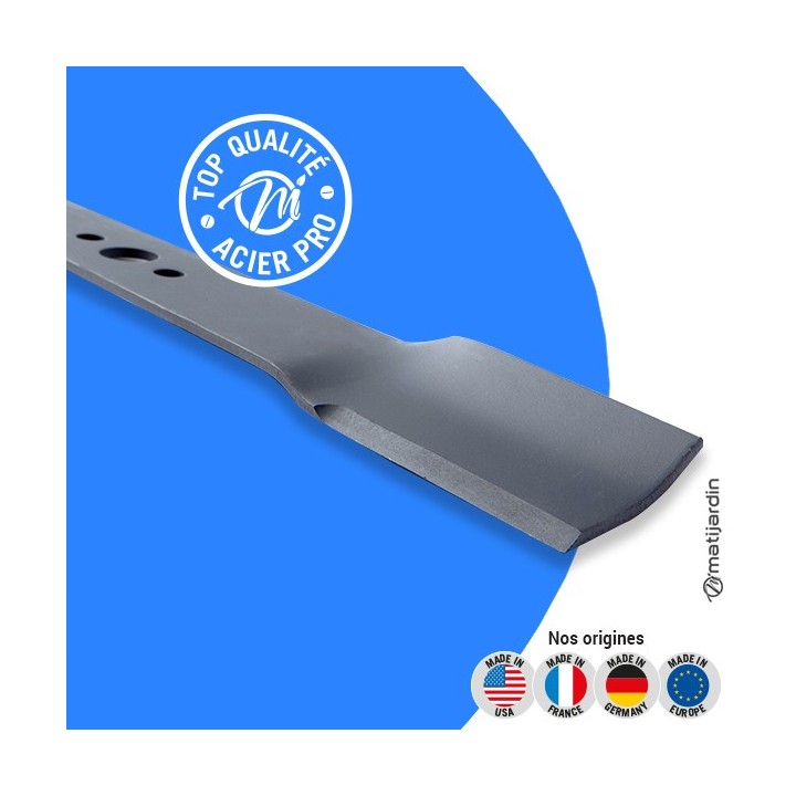 Lame tondeuse pour Oleo Mac EFCO LR47PE. N° 66040017. Coupe 45,5 cm