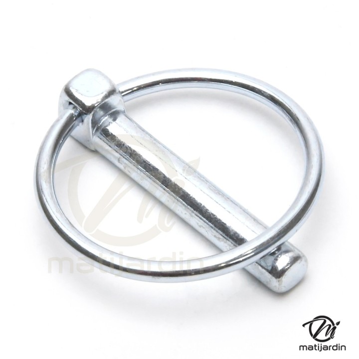 Goupille clips anneau sécurité. Ø 8 x 45 mm