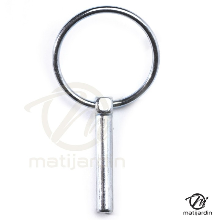 Goupille clips anneau sécurité. Ø 8 x 45 mm