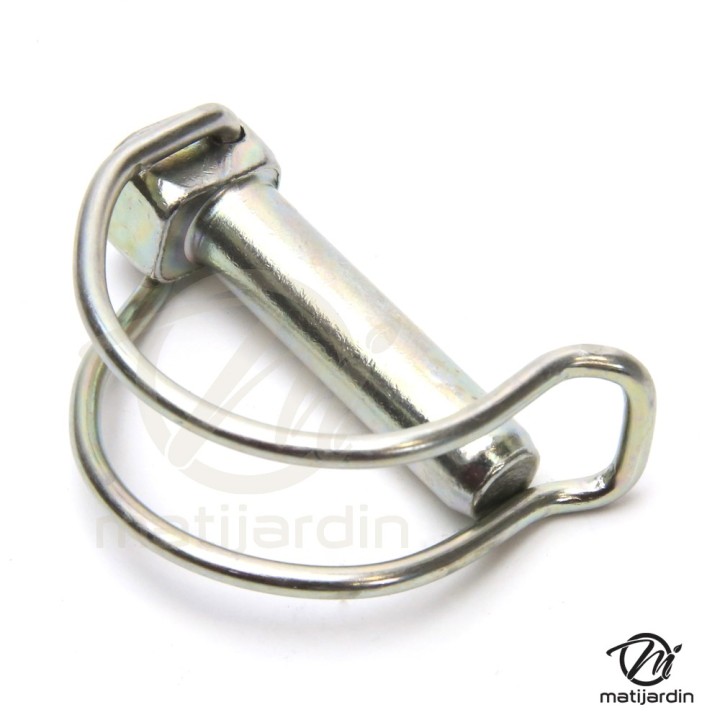 Goupille clips type fraise. Ø 10 mm x 40 mm