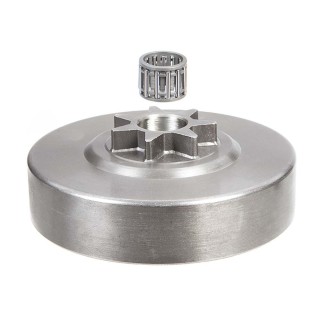 Pignon pour tronçonneuse Mc Culloch 3/8". 7 dents. Hauteur cloche 21,2 mm