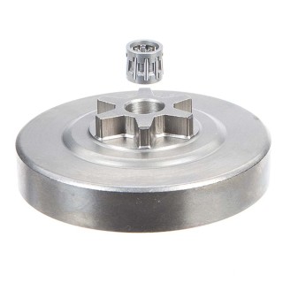 Pignon pour tronçonneuse Echo 3/8" LP. 6 dents. Hauteur cloche 13,3 mm
